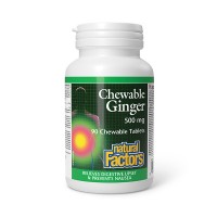 Chewable Ginger (500mg), 90tab Chewable Ginger (500mg), 90tab