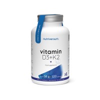 Vitamin D3 + K2, 120kap Vitamin D3 + K2, 120kap